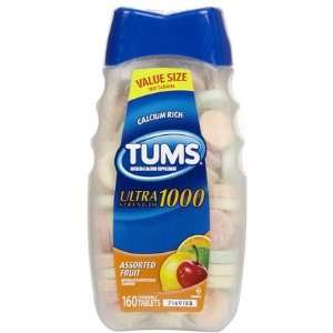 TUMS Ultra Maximum Strength Antacid/Calcium Supplement Assorted Fruit 
