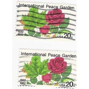International Peace Garden Stamps