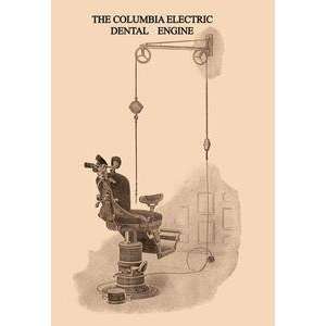   Vintage Art Columbia Electric Dental Engine   07001 3