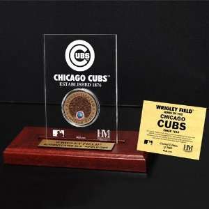  MLB Chicago Cubs Wrigley Field Infield Dirt Coin Etched 