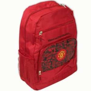 MANCHESTER UNITED SOCCER OFFICIAL LOGO BACKPACK  Sports 