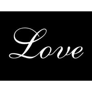  Love Wedding Stamp in Black and White