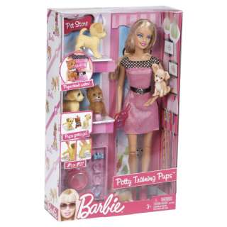 BARBIE POTTY TRAINING PUPS   CLEAN UP *NEW*  