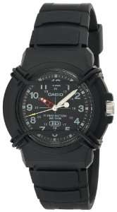   Mens HDA600 1BV 10 Year Battery Analog Sport Watch Casio Watches