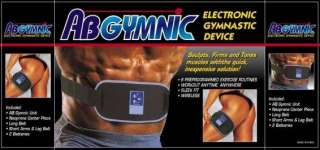 ABGYMNIC MUSCLE TONING AB BELT TENS CONDUCTIVE GEL  
