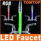   LED Faucet Water temperature change Light Flash For Children safely