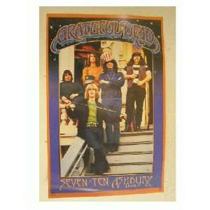   The Grateful Dead Poster Band Shot 710 Ashbury 1967 