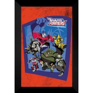  Transformers Animated 27x40 FRAMED Movie Poster   A