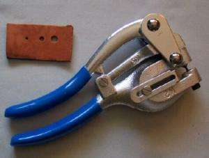 LEATHER HOLE PUNCH   DEEP THROAT FOR BELT 3.25 WIDE  