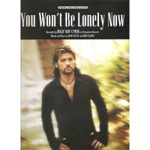  Sheet Music You Wont be Lonely Tonight Billy Cyrus 139 