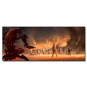 Star Wars Arena Standoff Canvas Giclee Print 