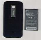 NEW BATTERY HUAWEI M860 ASCEND CRICKET BACK COVER + DOOR DARK BLUE