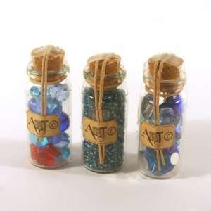  Blue Art C Beads Set