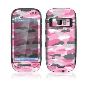 Nokia C7 Skin   Pink Camo