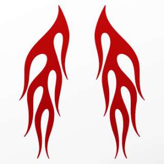 Decal Sticker Flames For Cars & Helmets KR5W8  