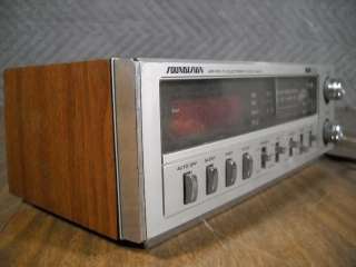 Here we have a Vintage Soundesign AM/FM Alarm Clock Radio TV Monitor