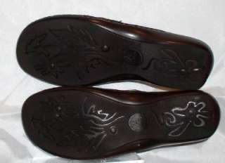 CLARKS Artisan Womens Brown Croco & Leather slipons Shoes 8.5 M  