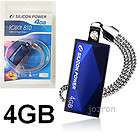 Silicon Power 836 Touch 16GB 16G USB Flash Drive Disk Stick Metal 