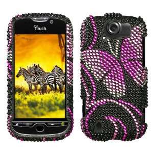  Fairyland Butterfly Diamante Phone Protector Cover for HTC 