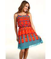 Calvin Klein Jeans   Square Ikat Print Dress