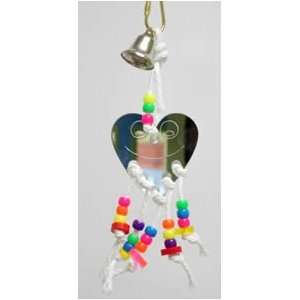    Zoo Max DUS439 Happy Love 8in x 2.5in Small Bird Toy