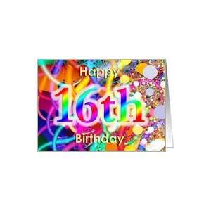  Happy 16th Birthday Card Toys & Games
