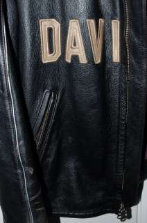 Harley Davidson Leather Jacket 100th Anniversary CENTENNIAL Huge 