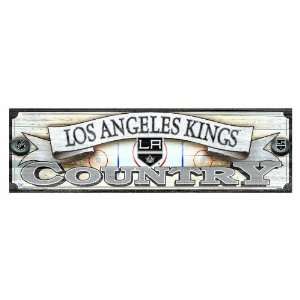  NHL Los Angeles Kings 9 by 30 Wood Sign