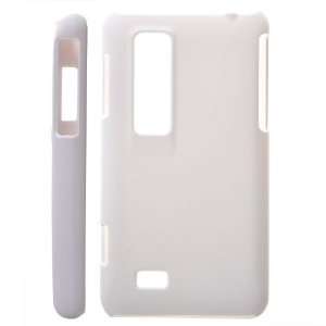   Back Skin Case Cover for LG Optimus 3D P920(White) 