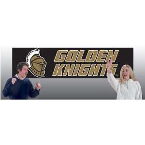  Central Florida Golden Knights   8ft x 2ft Banner Sports 