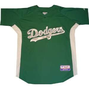  Los Angeles Dodgers Authentic St. Patricks Day Green Cool 