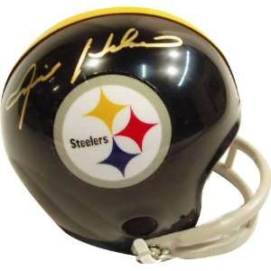 Ernie Holmes Pittsburgh Steelers Autographed Mini Helmet  