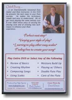 DVD, Native American Flute Intermediate Instruction   