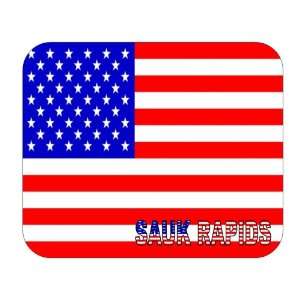  US Flag   Sauk Rapids, Minnesota (MN) Mouse Pad 