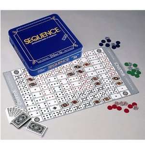    Sequence Game, Deluxe Sequence Tin, Trilingual Toys & Games