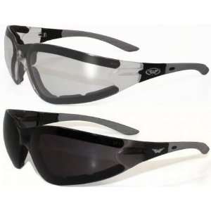  Set of 2 Ruthless Airsoft Safety Glasses Sunglasses Clear 