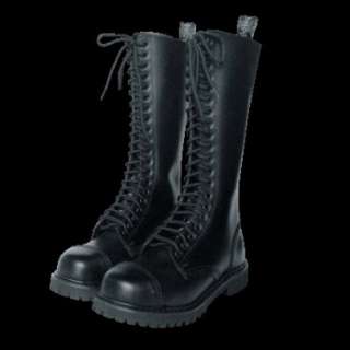 20 Hole / Eye Ranger Boots Leather Army Skinhead Combat Para  