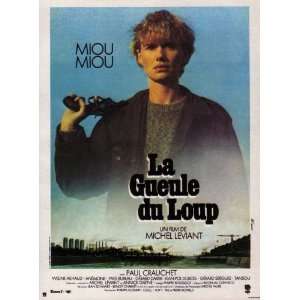 La Gueule du loup Movie Poster (11 x 17 Inches   28cm x 44cm) (1981 