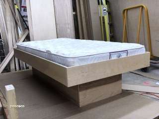 Twin Platform Bed Frame and Pedestal High Quality  