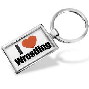  Keychain I Love Wrestling   Hand Made, Key chain ring Jewelry