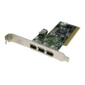  3 Port Firewire PCI Card for desktop Electronics