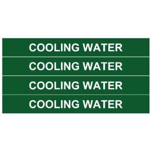  COOLING WATER ____Water Pipe Tubing Labels 