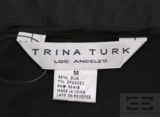 Trina Turk & Rebecca Taylor 2pc Black Silk & Lace Camisole Set, Size M 