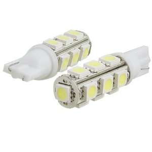   13 5050 SMD LED White Light Wedge Bulbs for Car Vehicle Automotive