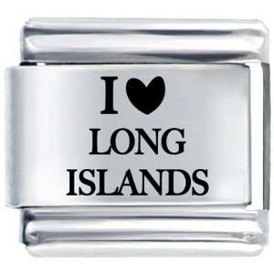  I Heart Long Islands Italian Charm Pugster Jewelry