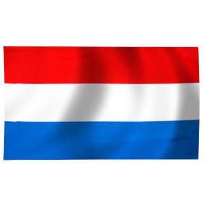  Luxembourg Flag 4X6 Foot Nylon PH Patio, Lawn & Garden