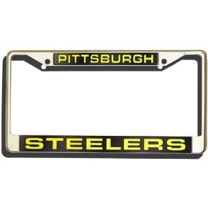  Pittsburgh Steelers Laser Black Frame