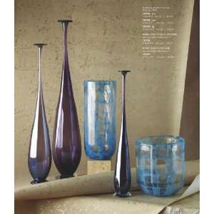  Set of 3 Elegant Egg Plant Vases * Item Available 