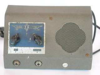 Vintage ICA Signa Tone Morse Code Practice Oscillator  