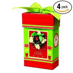 Too Good Gourmet Green Holiday Wreath Box With Double Chocolate Chunk 